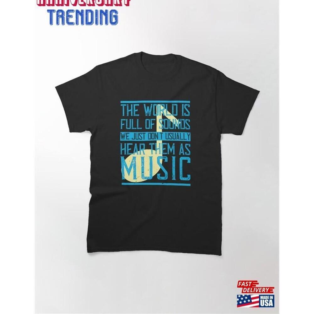 Music Inspired T Shirt 7 Classic Tshirt Unisex